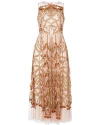 Temperley London - Inez Cocktail Midi Dress - Lyst
