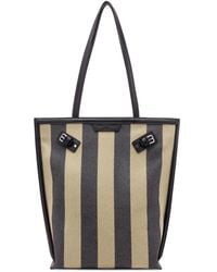 Proenza Schouler - North South Days Striped Canvas Tote Bag - Lyst
