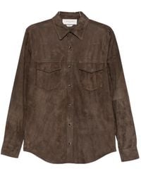 Jacob Cohen - Suede Shirt Jacket - Lyst