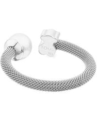 Tous - Mesh-Ring Mit Perlen - Lyst