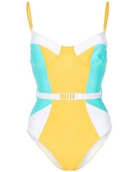 Solid & Striped - The Spencer Colour-Block One-Piece - Lyst