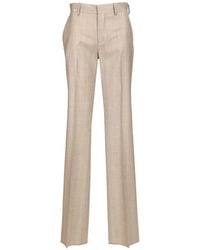Latorre - Pinstripe Wide-Leg Trousers - Lyst