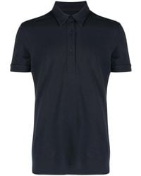 Orlebar Brown - Orlebar - Black Sebastian Cotton Polo Shirt - Lyst
