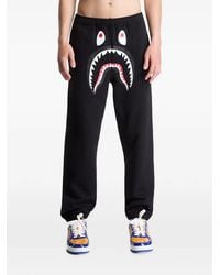 A Bathing Ape - Shark Track Pants - Lyst