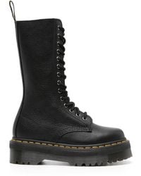 Dr. Martens - High Lace-Up Leather Ankle Boots - Lyst