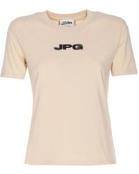 Jean Paul Gaultier - Camiseta con logo estampado - Lyst