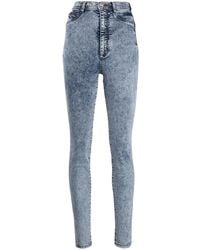 Philipp Plein - High-Rise Skinny Jeans - Lyst