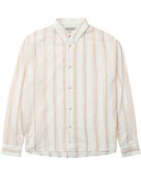 A Kind Of Guise - Striped Cotton Shirt - Lyst