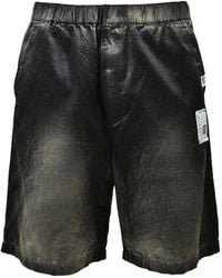 Maison Mihara Yasuhiro - Sun Faded Satin Shorts - Lyst