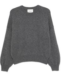 Lisa Yang - Crew-Neck Balloon-Sleeve Sweater - Lyst