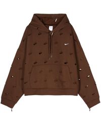 Nike - X Jacquemus hoodie à logo imprimé - Lyst