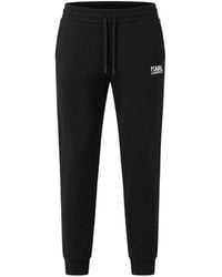 KARL LAGERFELD - Elastic-Waistband Track Pants - Lyst