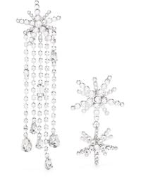 Maje - Crystal-embellished Drop Earrings - Lyst