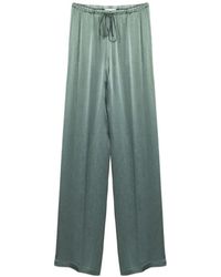 Semicouture - Elasticated Drawstring Trousers - Lyst