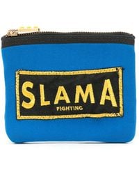 Amir Slama - Porte-Monnaie À Logo Brodé - Lyst