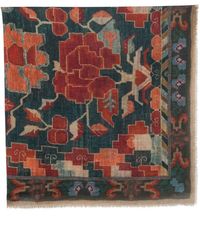 Pierre Louis Mascia - Floral-Print Frayed Scarf - Lyst