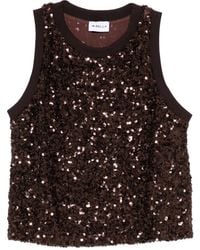 Marella - Top Met Pailletten - Lyst
