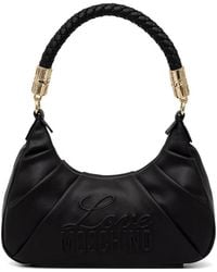 Love Moschino - Sac Cabas À Anse Tressée Et À Logo - Lyst