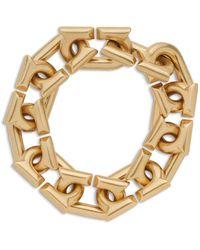 Ferragamo - Bracelet Gancini en chaîne - Lyst