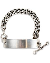 Ann Demeulemeester - Doa Chain Detail Bracelet - Lyst