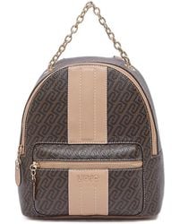 Liu Jo - Monogram-Pattern Backpack - Lyst