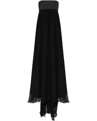 Posse - Solene Strapless Maxi Dress - Lyst