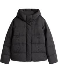Tommy Hilfiger - Down Hooded Puffer Jacket - Lyst