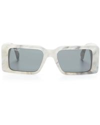 Off-White c/o Virgil Abloh - Gafas de sol Milano con montura rectangular - Lyst