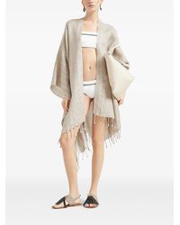Brunello Cucinelli - Monili Chain-Embellished Bikini Briefs - Lyst