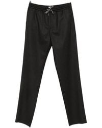 Agnona - Drawstring Elasticated-Waist Trousers - Lyst