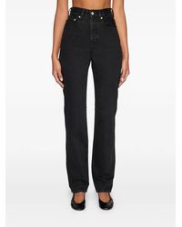 Jacquemus - Le De-Nimes Droit logo jeans - Lyst