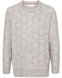 Brunello Cucinelli - Crewneck Sweater - Lyst