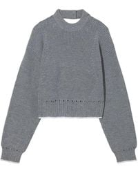 Proenza Schouler - Cashfeel Cut-Out Detail Jumper - Lyst