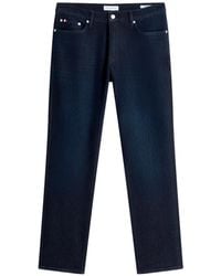 Tommy Hilfiger - Logo-Patch Straight-Leg Jeans - Lyst
