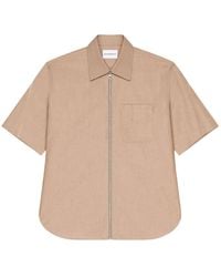 Givenchy - Camicia Couture Seam Con Zip - Lyst