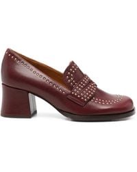 Chie Mihara - Taleah Stud-Embellished Leather Pumps - Lyst