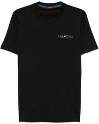Paul & Shark - Katoenen T-Shirt Met Geborduurd Logo - Lyst