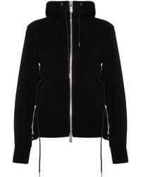 Sacai - Sponge Sweat Zip-Up Hoodie - Lyst