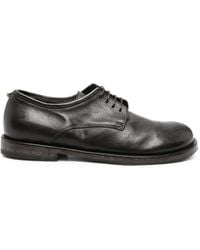 Moma - Lace-Up Leather Derby Shoes - Lyst