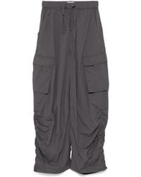 Izzue - Drawstring Cargo Trousers - Lyst