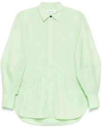 Enfold - Random-Tuck Shirt - Lyst