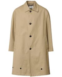 MM6 by Maison Margiela - Buttoned Coat - Lyst