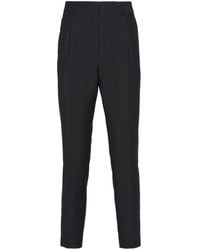 Prada - Mohair-wool Tailored Trousers - Lyst