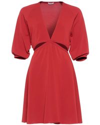Eres - Esmée Cut-Out A-Line Mini Dress - Lyst