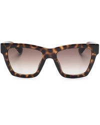 Gucci - Square-Frame Tortoiseshell Sunglasses - Lyst