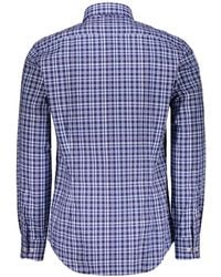 Paul & Shark - Checked Long-Sleeve Shirt - Lyst