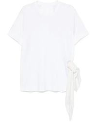 Givenchy - Scarf-Detail T-Shirt - Lyst