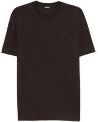 ZEGNA - Logo T-Shirt - Lyst