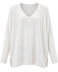 Not Shy - Pull Faustine À Col V - Lyst
