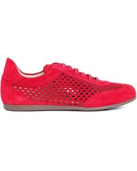 Sarah Chofakian - Gelato Sneakers Met Geperforeerde Details - Lyst